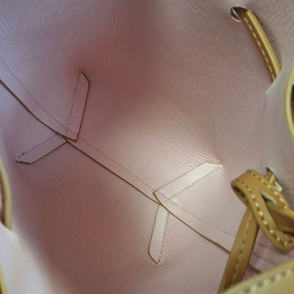 Mansur Gavriel Italian Tan Leather Bucket Bag and Clutch Set - Picture 8 of 10